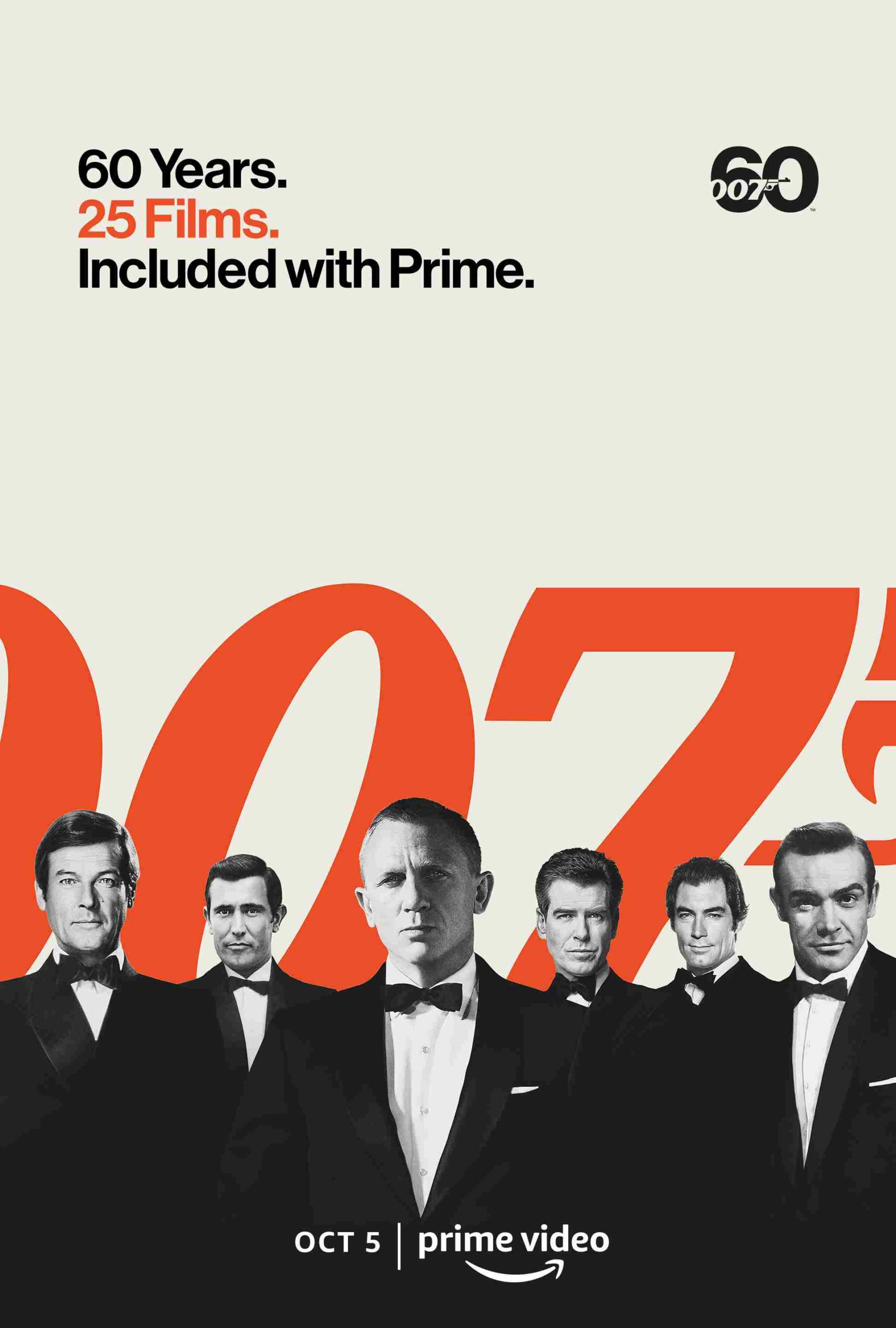 60 Years of Bond Poster