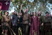 "Photo: William Tell (2025) featuring Jake Dunn, Jonathan Pryce, and Ben Kingsley - Altitude Media release