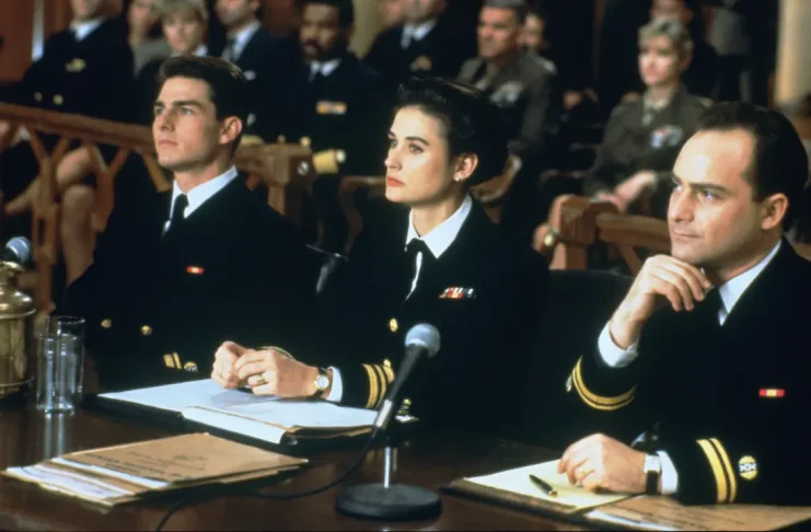 Photo from A Few Good Men (1992) featuring Tom Cruise, Jack Nicholson, and Demi Moore – Columbia Pictures / Filmdb.co.uk