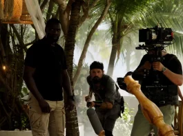 Behind the scenes of Shadow Force (2025) with Kerry Washington and Omar Sy/Lionsgate