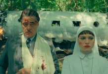 Benicio Del Toro and Mia Threapleton in The Phoenician Scheme (2025) – TPS Productions / Focus Features